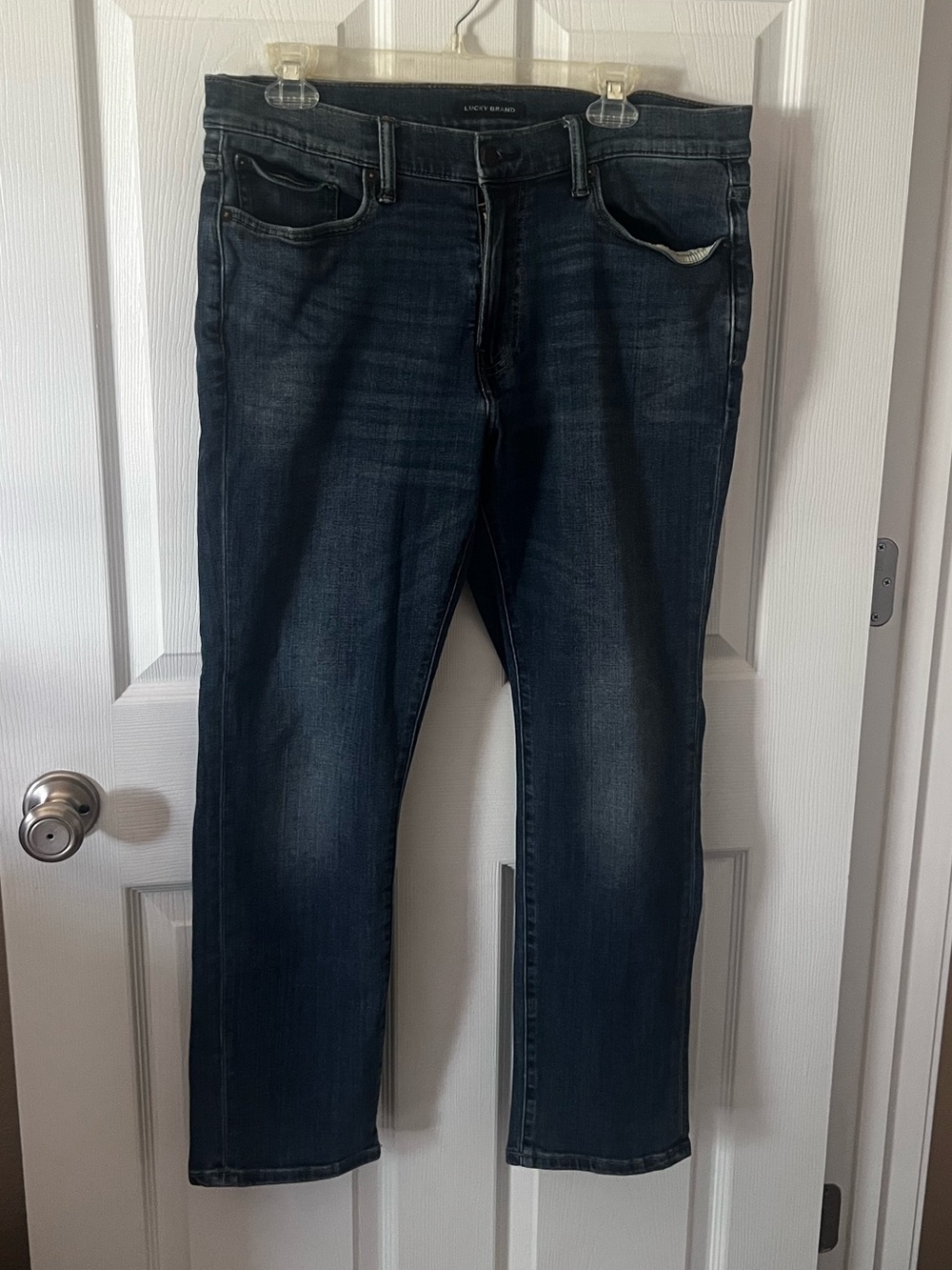 Lucky Brand 412 Athletic Slim Men’s Dark Blue Stretch Jeans